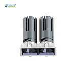 AdjustableLed Spot Light Round Square Recessed Spotlight 2in 3in Trimless Slim Square Led Downlight